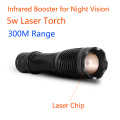 500m Range Night Vision IR Flashlight 5w high power Laser IR Torch for DIY Night Vision Scope  5w Laser  IR Flashlight